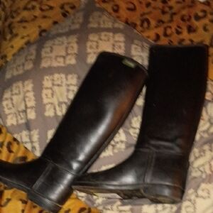 Elegant Black Over the Knee Boots